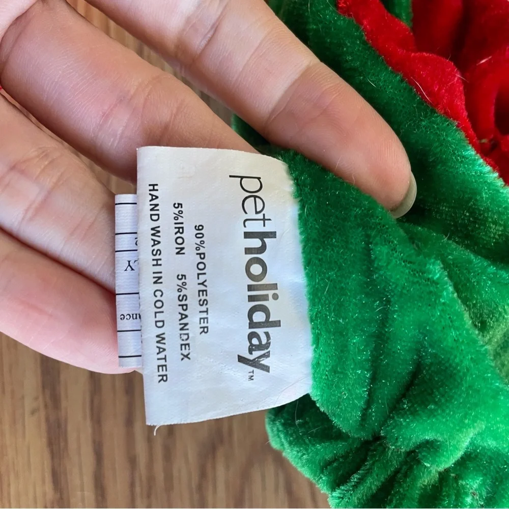 🟢3/$15 Dog Christmas Elf collar & Standard red dog collar